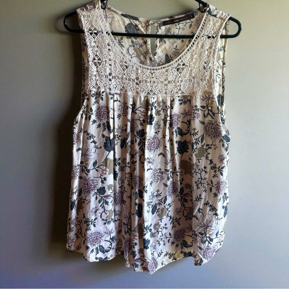 Anthropologie Tops - Anthropologie Azel Hazel Hazel Haze Haze Sleeveless Top Size Large